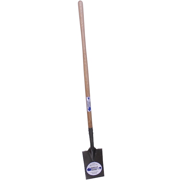 Tear-Off Spade W/ Fulcrum, Smooth Edge, Long Wood Handle, 3PK